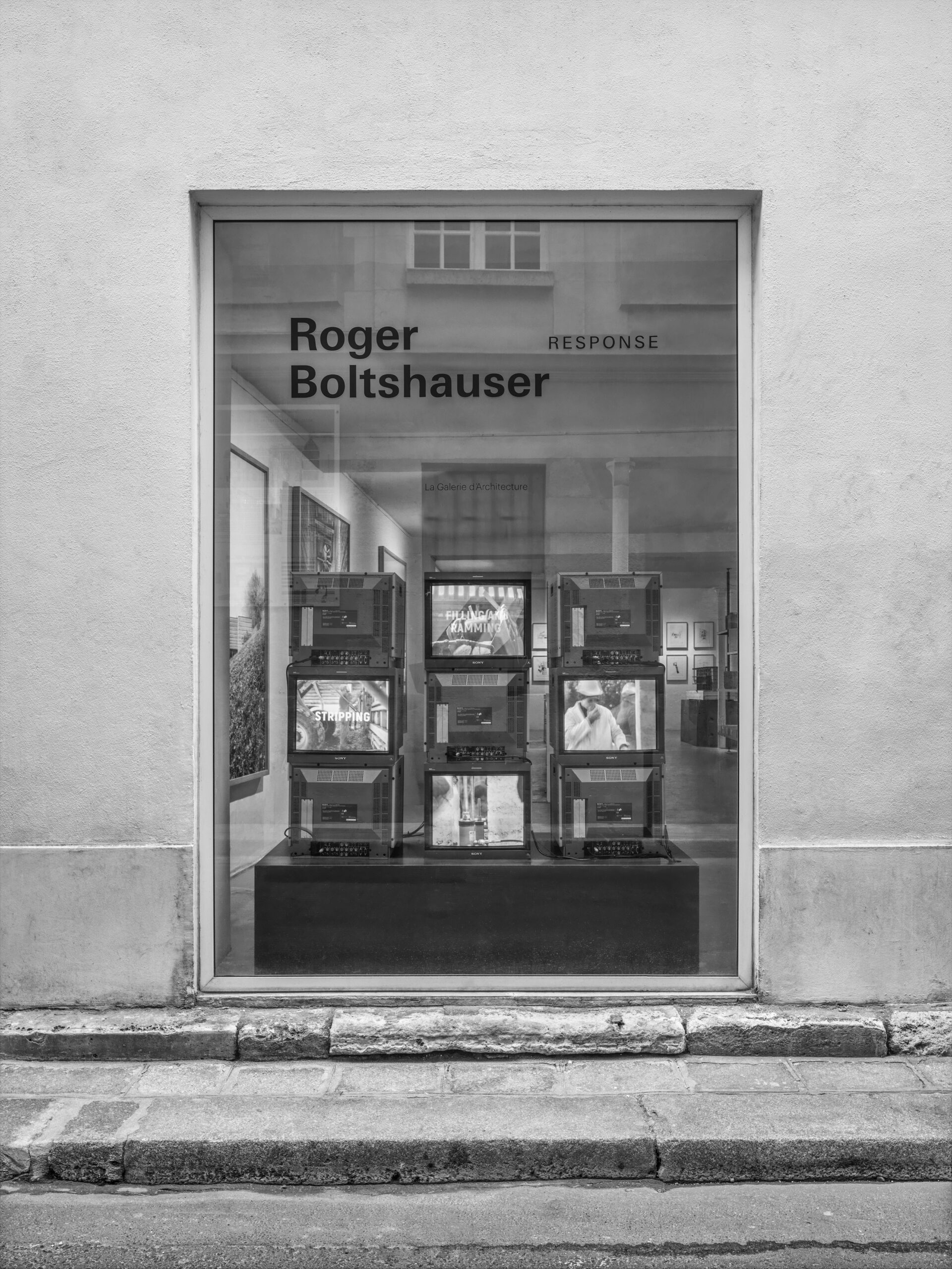 Ausstellungsfoto Roger Boltshauser - RESPONSE
