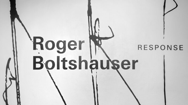 Coverbild Roger Boldtshauser - RESPONSE