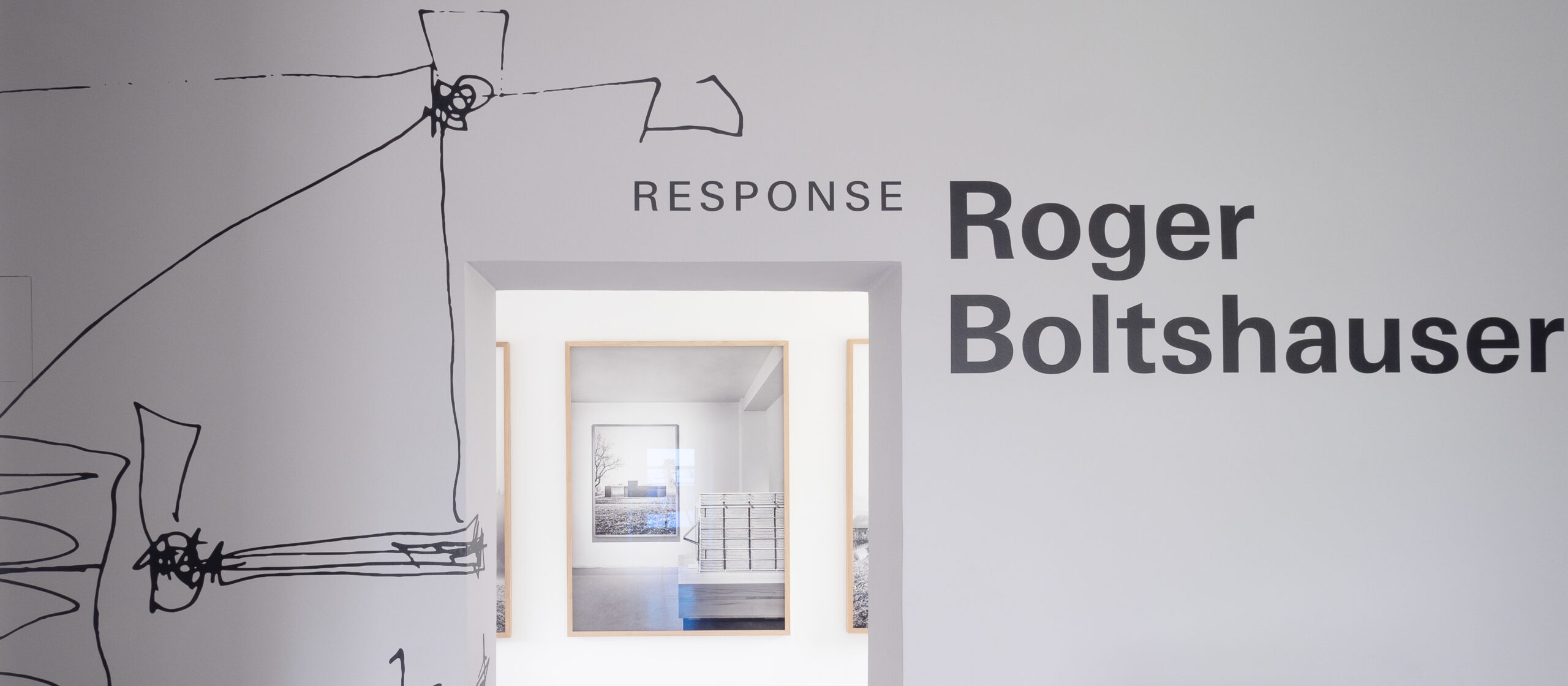 Ausstellungsfoto Roger Boltshauser - RESPONSE