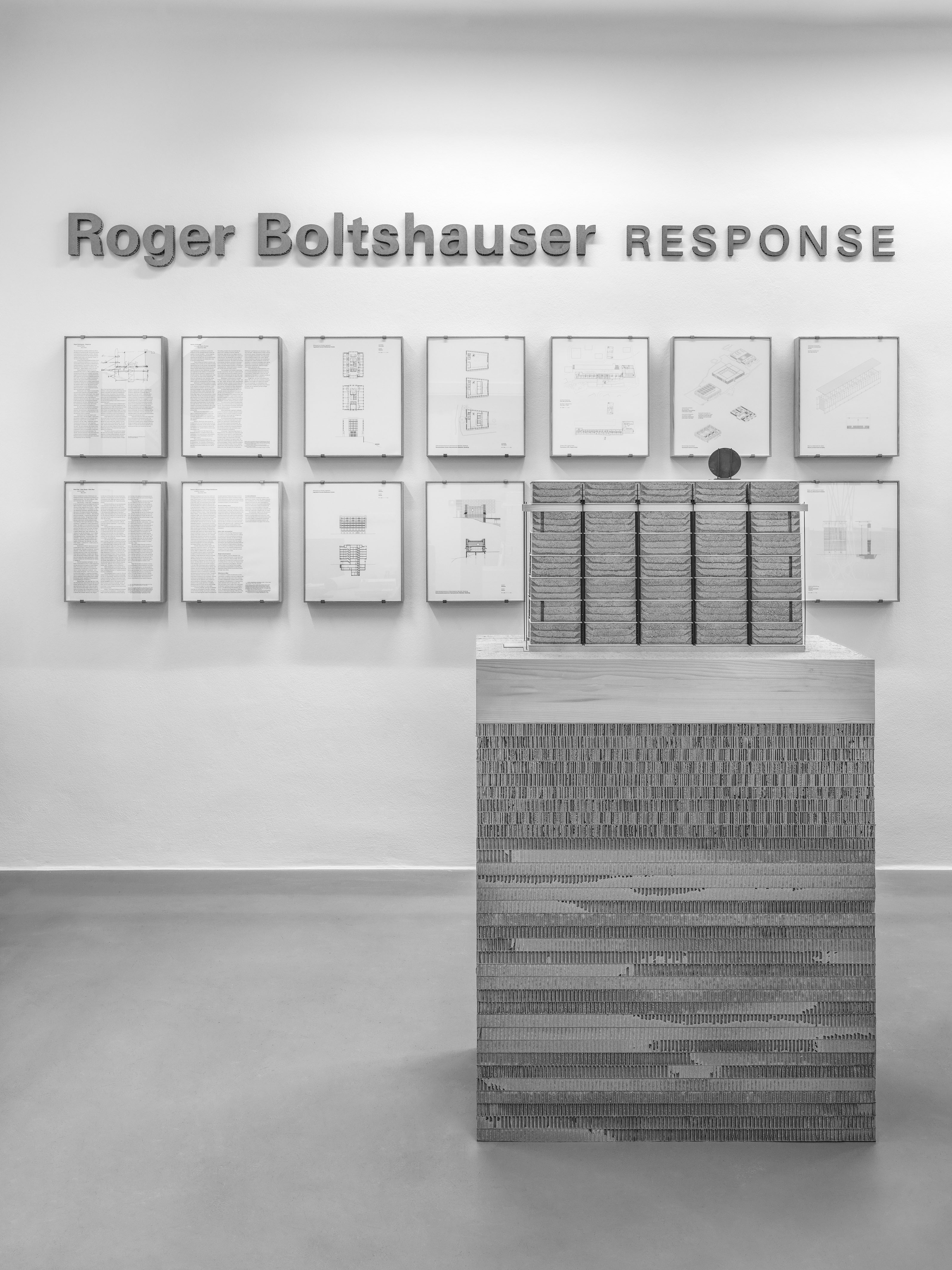Roger Boltshauser - Response